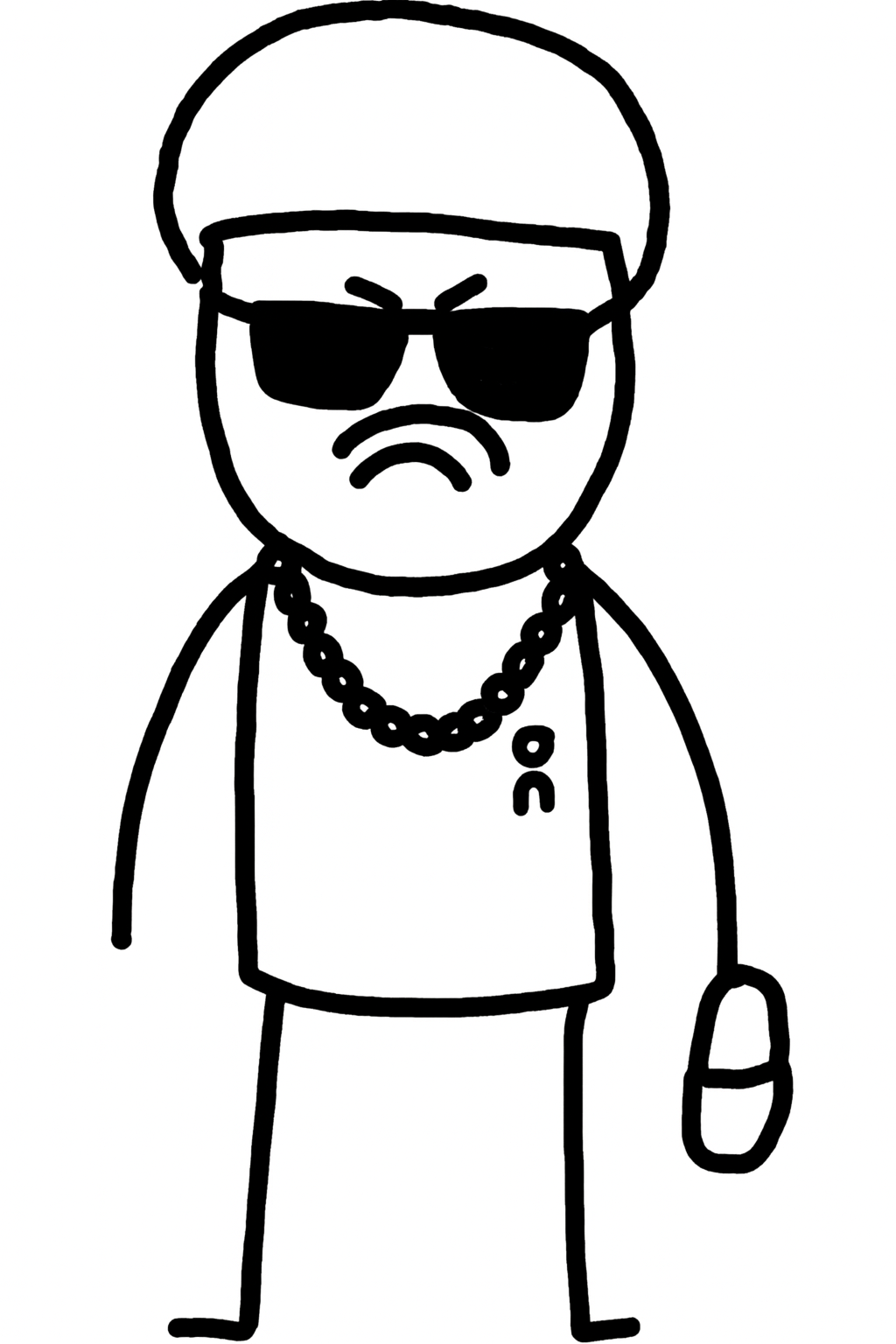 Stickman Final Boss Character